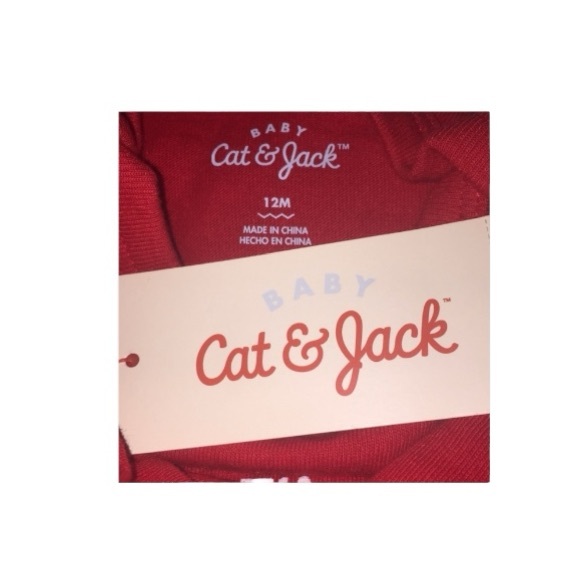 Cat & Jack Dear Santa Bodysuit - Picture 4 of 7